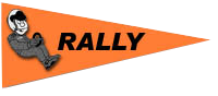 Rally arrow orange