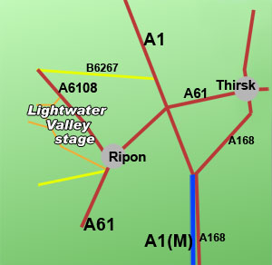 lightwater valley rally stage