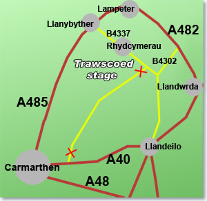 trawscoed rally stage